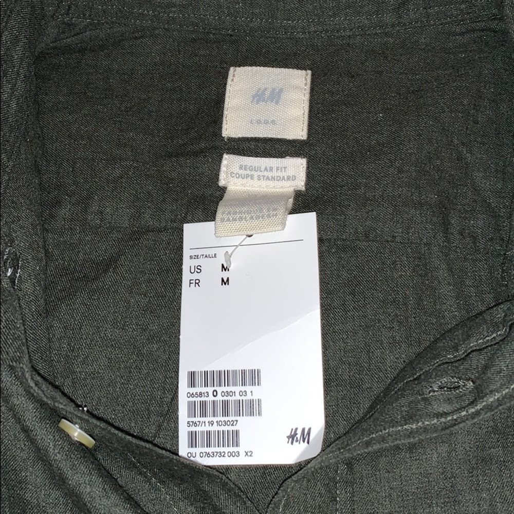 H&M Regular Fit Cotton Shirt - Picture 2 of 6